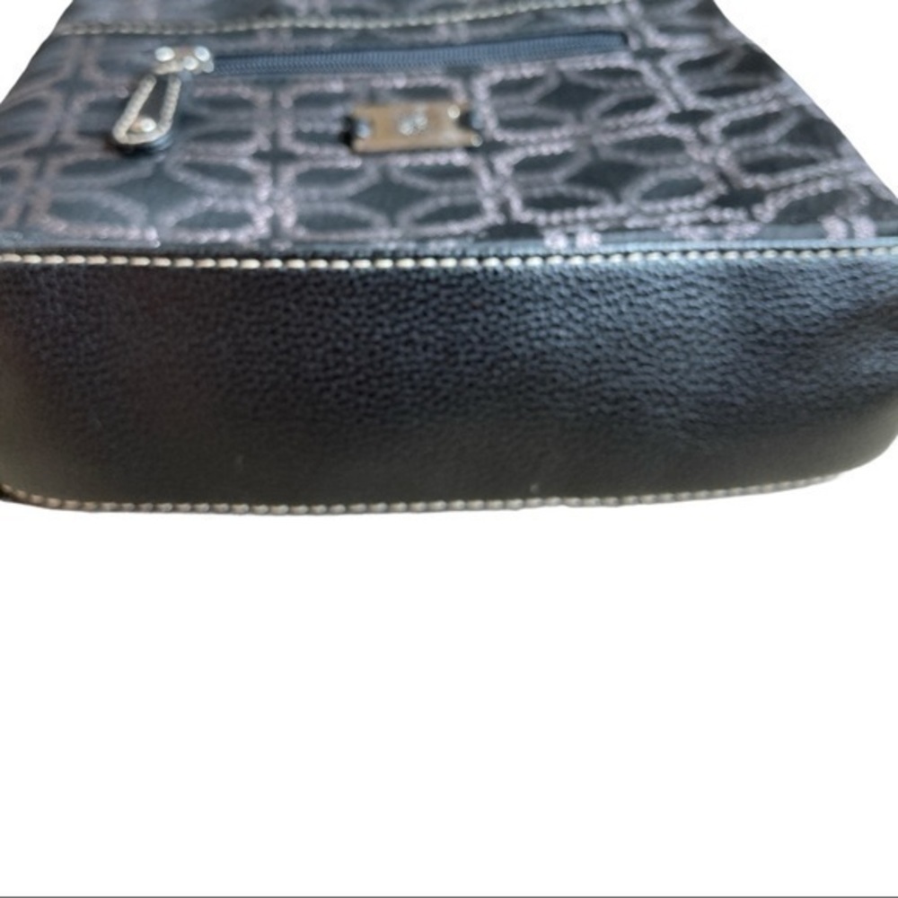 Black bag with bling silver sparkles in design - Picture 3 of 8
